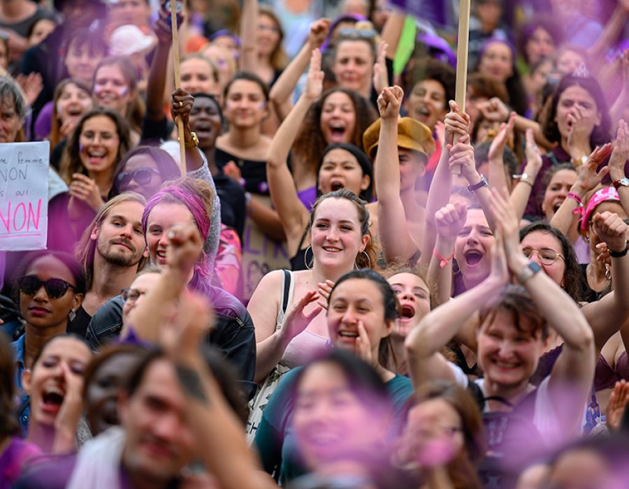 Après la marée violette de 2019, ici à Genève, et la grève féministe de 2023, les femmes d’Unia s’interrogeront sur les suites à donner au mouvement. 