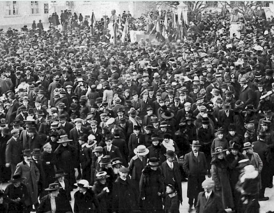Grève de 1918.