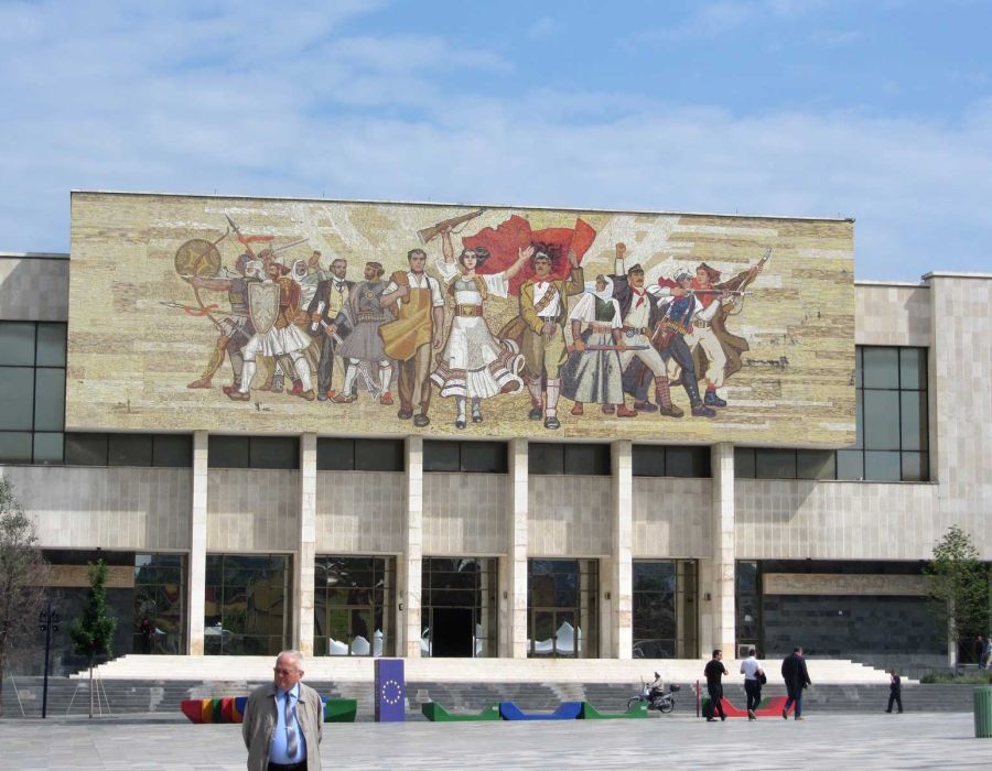 Musée d'histoire à Tirana