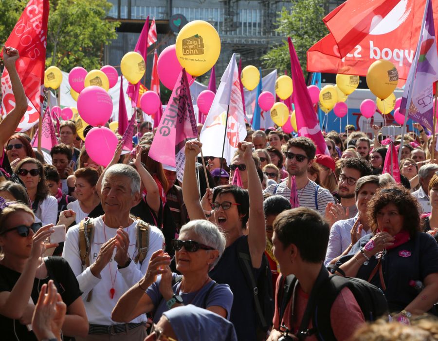 La forte mobilisation du 22 septembre réunissant 20000 manifestants à Berne n’a pas eu les effets escomptés...