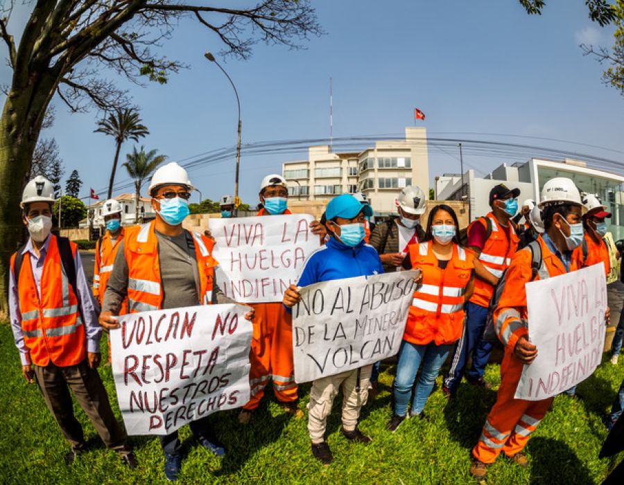 manifestation glencore perou