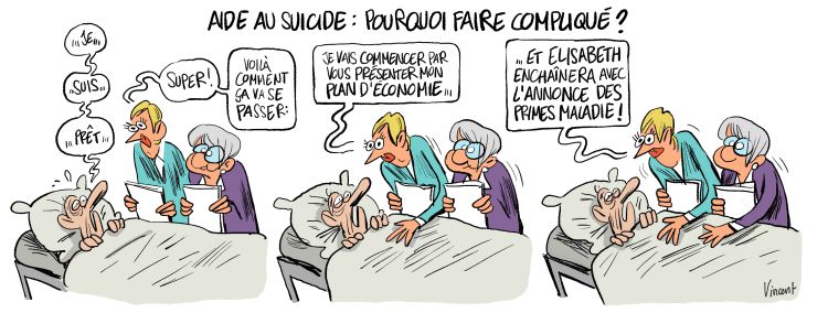 Aide au suicide: pourquoi faire compliqué?...